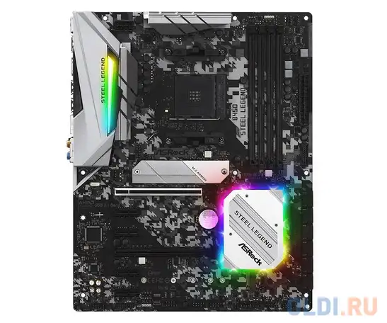 Материнская плата asrock b450 steel legend, фотография 1