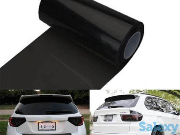 Защитная  виниловая пленка - бронь для фар в авто., фотография 4