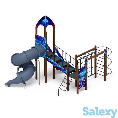 Детский игровой комплекс «космопорт (космос)» дик 2.14.09-02 н=2000, фотография 1