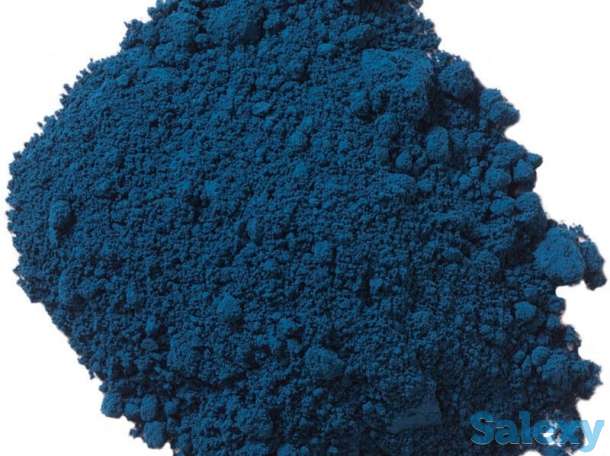 Пигмент (краситель) синий для бетона и плитки, фотография 2