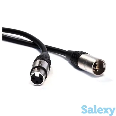 Микрофонный кабель xlr-xlr 1,5 м peavey pv 5' low z mic, фотография 1