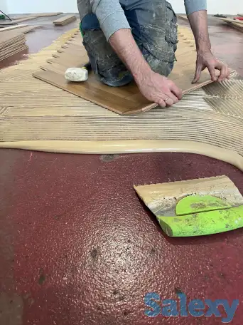 укладка ламината, паркета, винила, spc, фотография 5