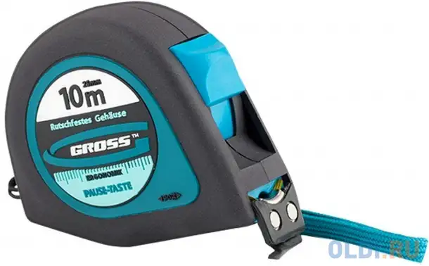 Рулетка gross 31105 10мx25мм, фотография 1