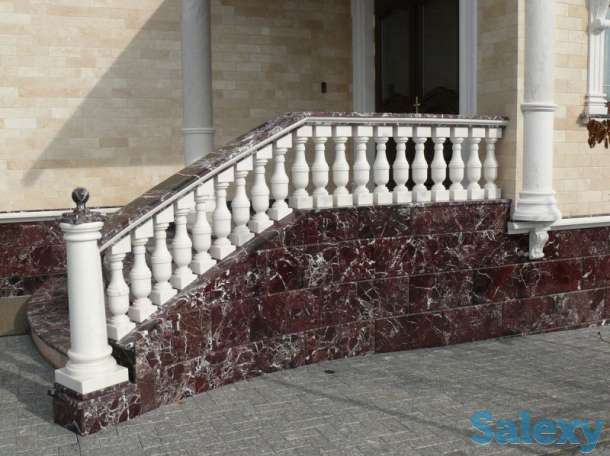 Облицовка фасадов гранитом мрамором или травертином, фотография 3