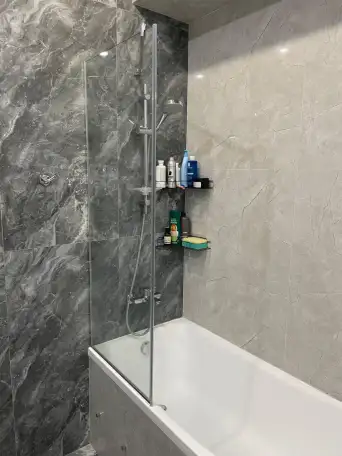 Продам просторную полностью меблированную квартиру с хорошим качественным ремонтом в новом ЖК Medeu Park., фотография 8