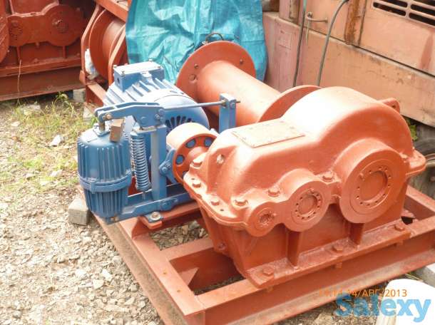 Лебедка маневровая электрическая ЛМ-10 с тросом, фотография 4