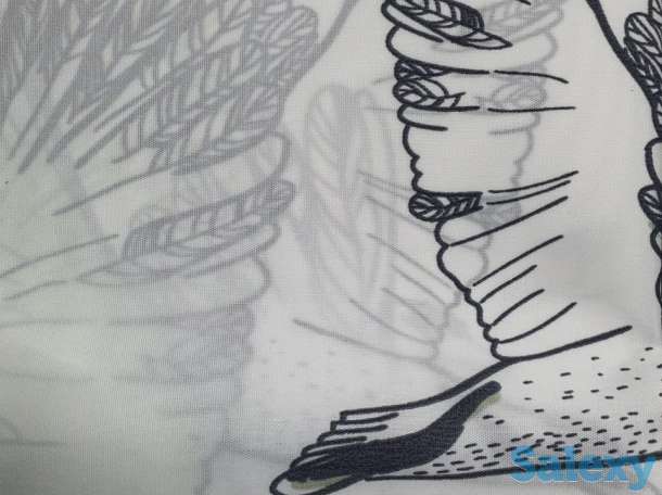 Шторка для ванны и душа, турецкая, с птицами гусями, фотография 4