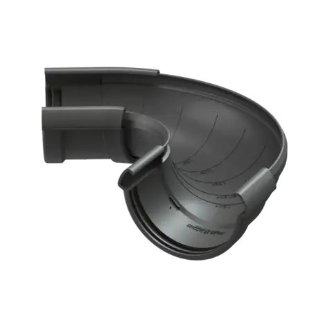 Угол желоба прямоугольный; полукруглый; круглый, фотография 1