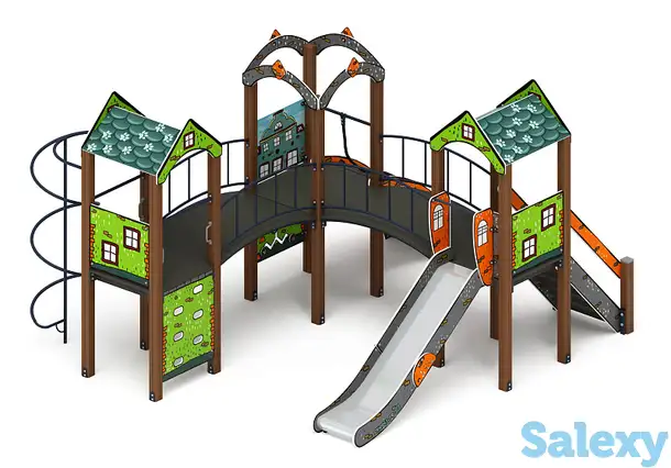 Городок (город) - дик 2.01.3.03-01 - игровой комплекс h=1200, фотография 1