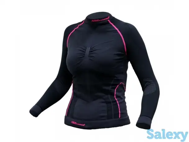 Термокофта blizzard women viva long sleeve anthracite, фотография 9