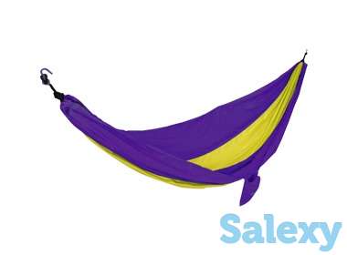 Гамак Kingcamp Parachute Hammock Фиолетово-Желтый, фотография 1