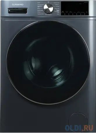 Стиральная машина sunwind swfd9403 темно-серый, фотография 1