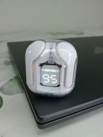 Прозрачные TWS-наушники BT-30, беспроводные V5.3, фотография 2