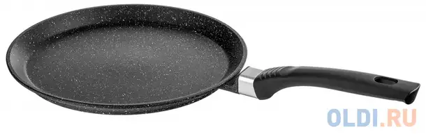 Сковорода блинная великие реки жар-24кб 24 см литой алюминий, фотография 1