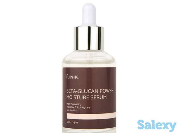Сыворотка для лица iunik beta-glucan power moisture serum, фотография 1