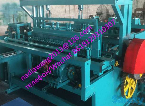 Полуавтоматический станок для производства металлической рифленой сетки, фотография 3