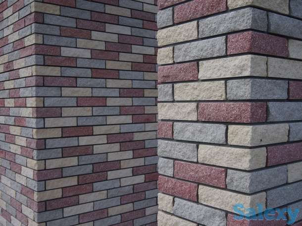 Гиперпрессованный кирпич (Колотый камень), фотография 12