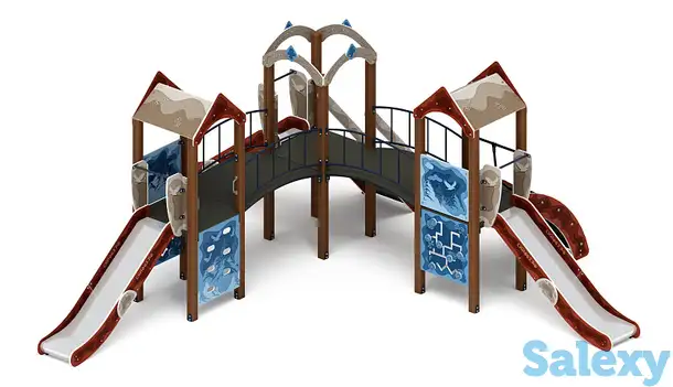 Городок (алтай) - дик 2.01.3.03-34 - игровой комплекс h=1200, фотография 1