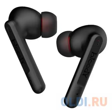 Наушники с микрофоном a4tech bloody m90 черный/красный вкладыши bt в ушной, фотография 1