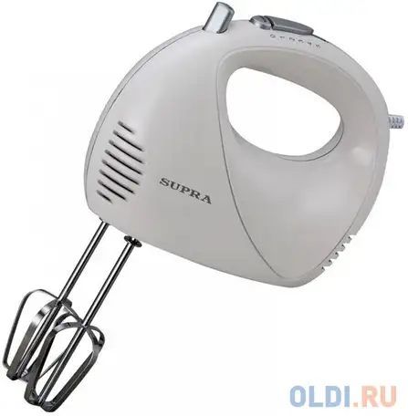 Миксер ручной supra mxs-520 500 вт белый, фотография 1