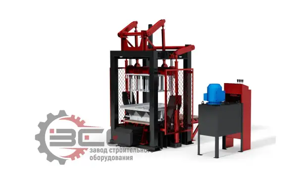 Вибропресс Гранит Старт ВПС-1 для производства плитки, блоков и арболита, фотография 4