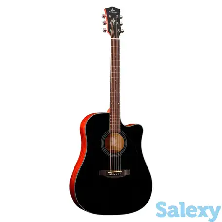 Акустическая гитара kepma edc black, фотография 1