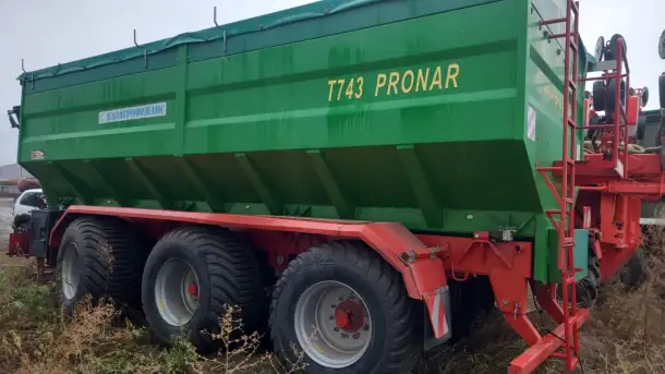 Бункер перегрузчик зерна Pronar T743, фотография 3