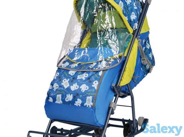 Санка коляска Nika Pikate г. Павлодар ДОСТАВКА Кредит, фотография 4