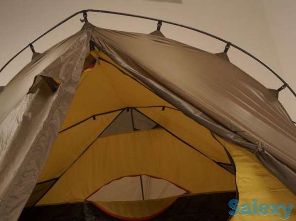 Палатка нормал траппер 1 si/pu олива, фотография 2