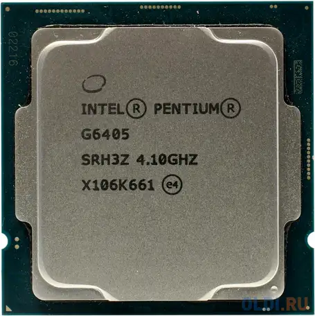 Процессор intel pentium gold g6405 oem, фотография 1