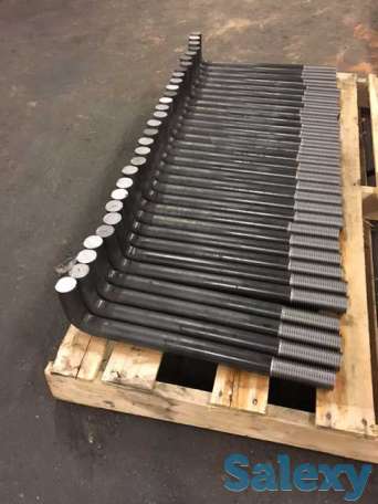 Фундаментные анкерные болты М30*1250 с загибом, фотография 2