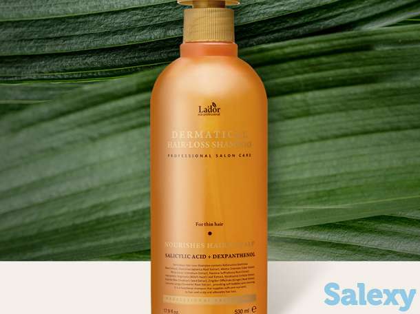 Шампунь для волос la'dor dermatical hair loss shampoo (новый дизайн), фотография 2