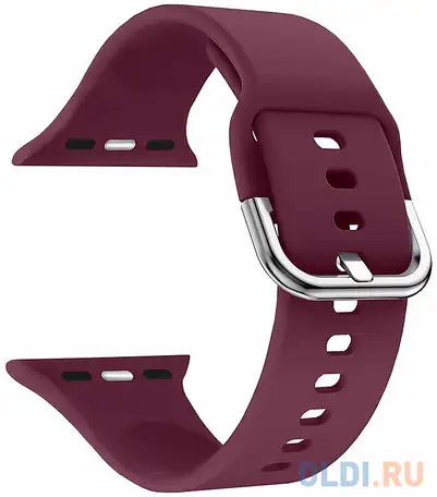 Ремешок lyambda avior для apple watch бордовый dsj-17-44-wr, фотография 1