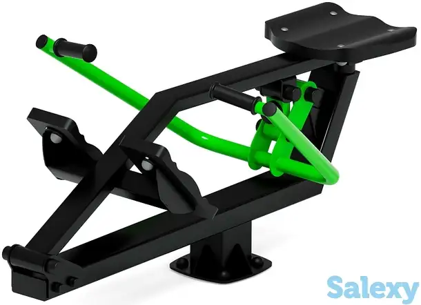 Гребля (зеленый) - уличный тренажер - ст 008-12, фотография 1