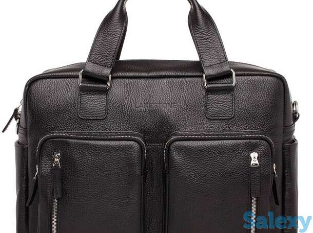 Деловая сумка большого объема kingston black, фотография 1