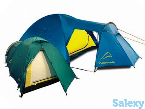 Палатка нормал трубадур 3 plus мор.волна, фотография 1