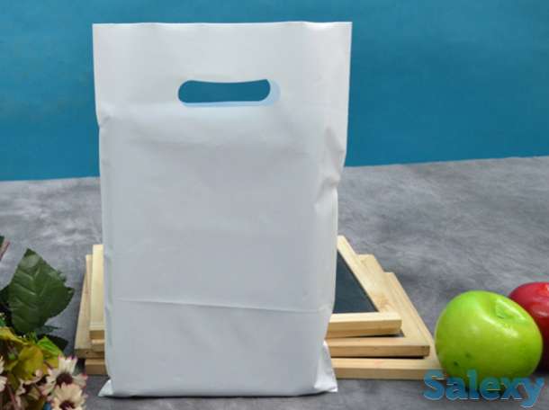 купить белые полиэтиленовые пакеты., фотография 1