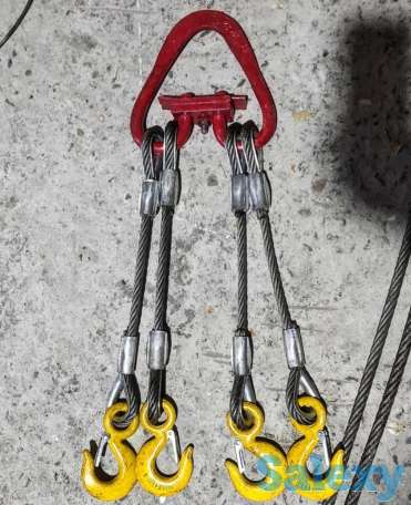 Паук канатный втульный 4 ветки на изготовление, фотография 1