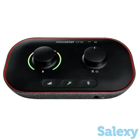 Внешняя студийная звуковая карта focusrite vocaster one, фотография 1