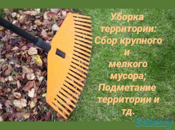 Уборка территории. Ремонт квартир домов и коттеджей., фотография 1