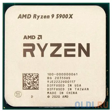 Процессор amd ryzen 9 5900x oem, фотография 1