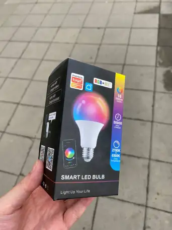 Умная лампочка 15W Яндекс Алиса, Маруся, Google Assistance, фотография 5