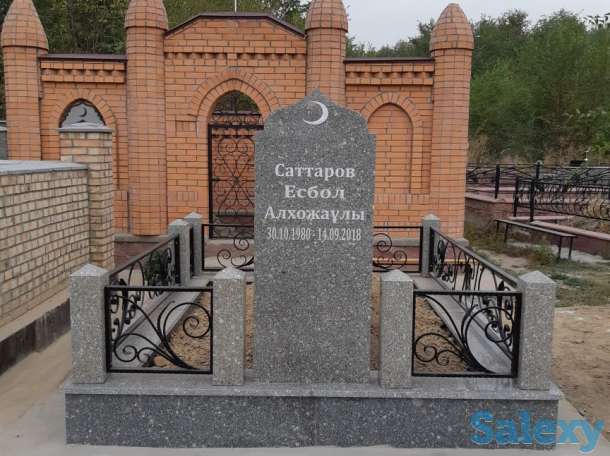 памятники оградки гранитные комплексы по низким ценнам, фотография 9