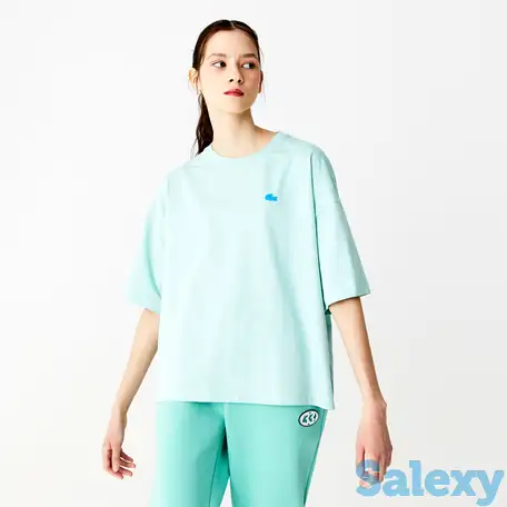 Футболка lacoste oversize fit, фотография 1