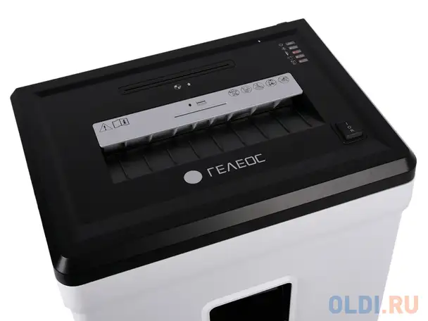 Шредер гелеос ум26-2, (din p-2), полоса 3,9мм, 17-21 лист (70г/м2), cd/пл.карты/скрепки/скобы,, фотография 1