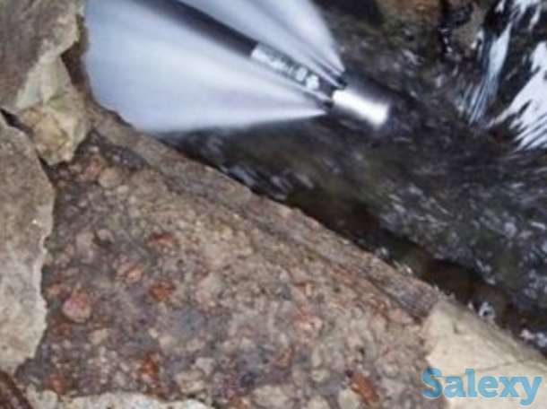 Прочистка канализации разной сложности, фотография 1