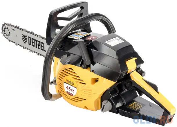 Пила цепная бензиновая dgs-4516, шина 40 см, 45см3, 3,0 л.с., шаг, фотография 1