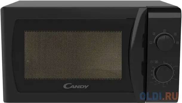 Микроволновая печь candy cmw20smb-07 700 вт чёрный, фотография 1