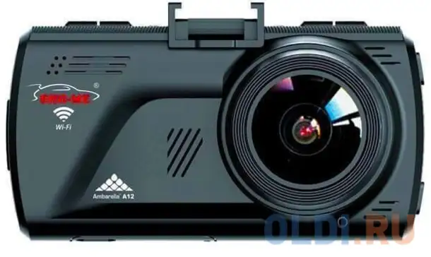 Видеорегистратор sho-me a12-gps/glonass wi-fi черный 5mpix 1296x2304 1080p 140гр. gps ambarella, фотография 1