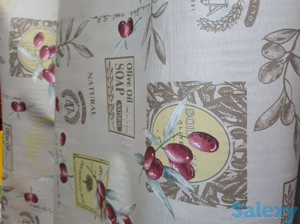 Клеенка для стола  Скатерть клеенка классическая с оливками, фотография 3